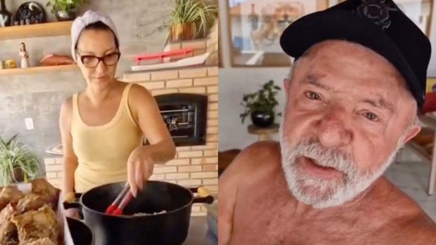 Janja prepara carne de paca, uma das mais caras do Brasil