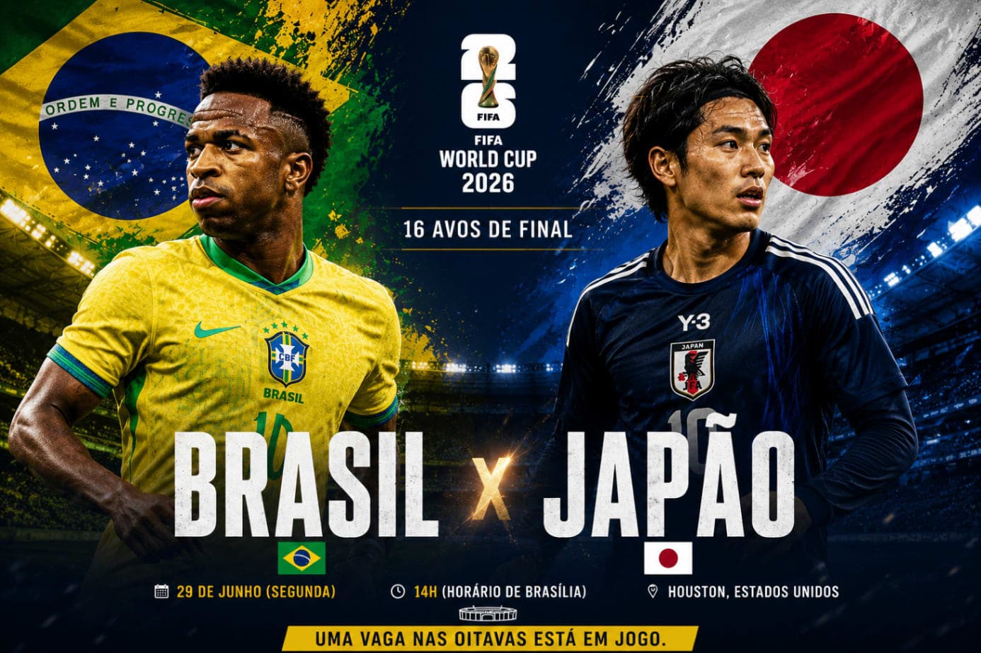 Japão avança em segundo e será o próximo desafio do Brasil no Mundial de 2026