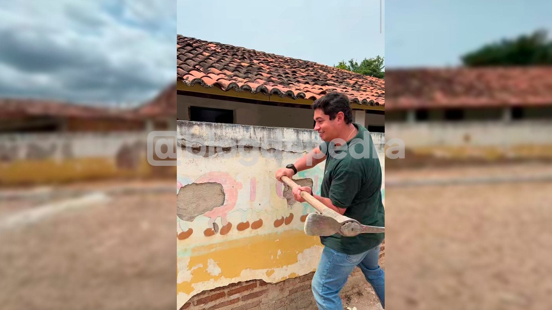 Santana do Cariri anuncia reforma da Escola Deputado Furtado Leite, no distrito dos Anjinhos