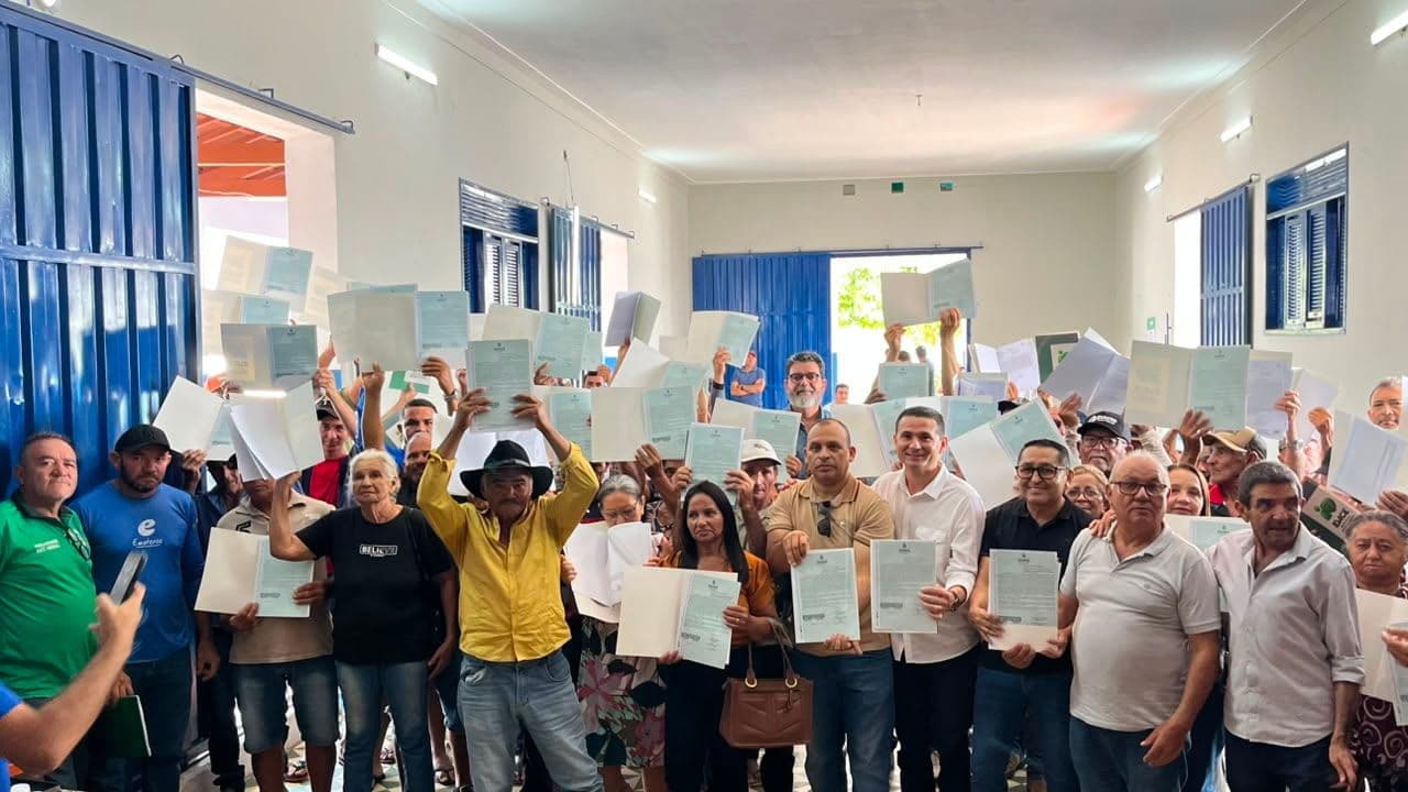 Prefeitura de Potengi fortalece o campo com a entrega de 90 títulos de propriedade rural
