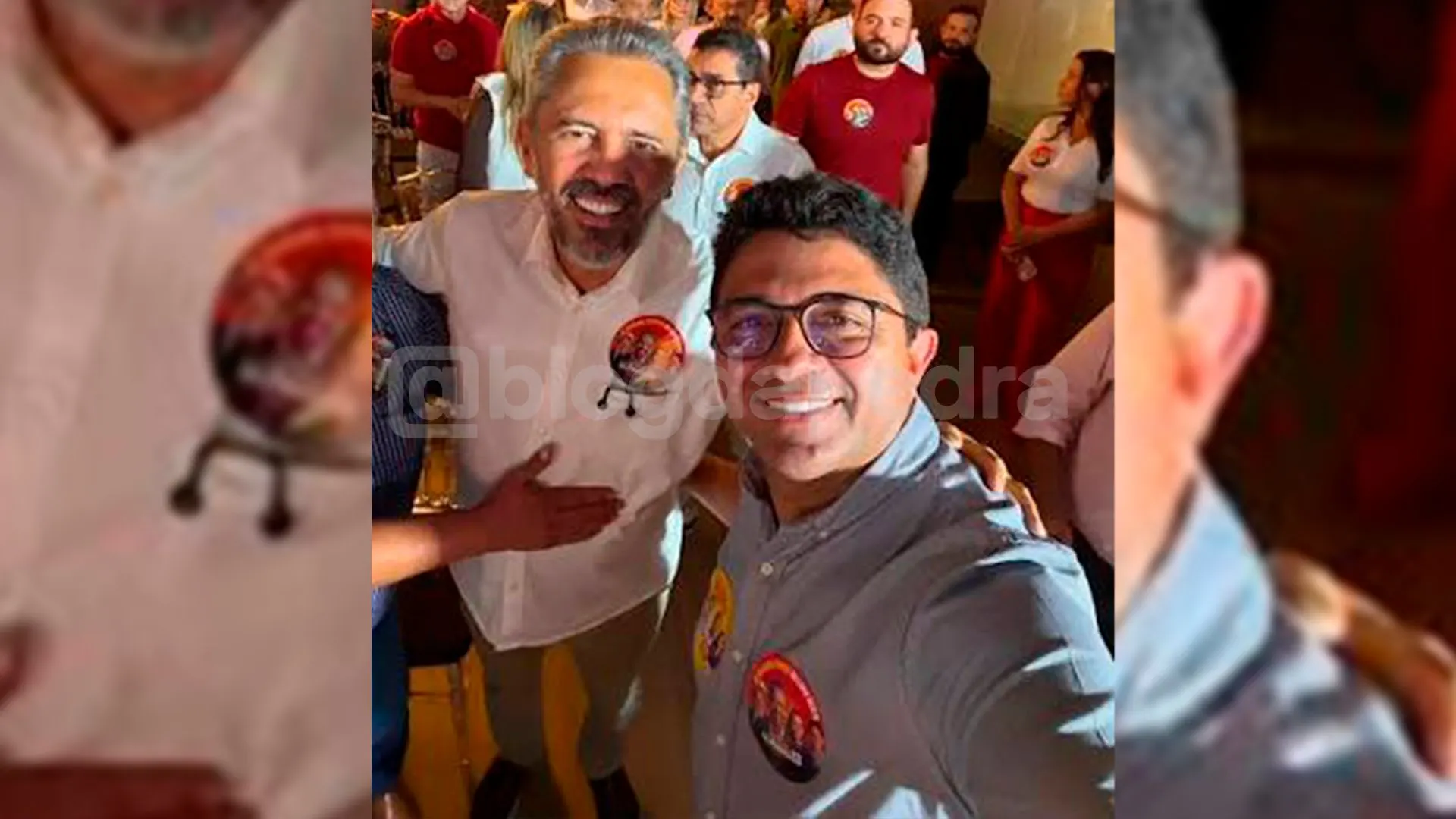 Prefeito Libório participa de ato em apoio a Elmano e Lula